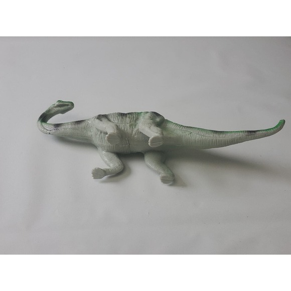 GREENBRIER INTL. Brontosaurus Dinosaur Plastic Toy Figure 5” Tall X 11” Long - Picture 7 of 7